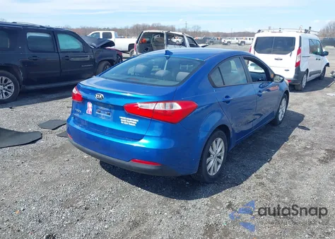 2014 Kia Forte Lx z USA, uszkodzony, nr VIN KNAFX4A68E5146699